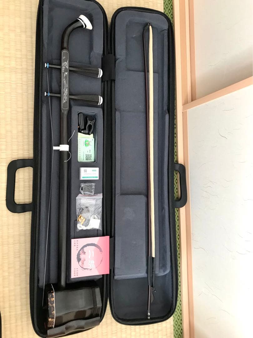 二胡　最上級黒檀　古月琴坊　萬其興　美品 ER-1200H | 古月琴坊 | マックコーポレーション
