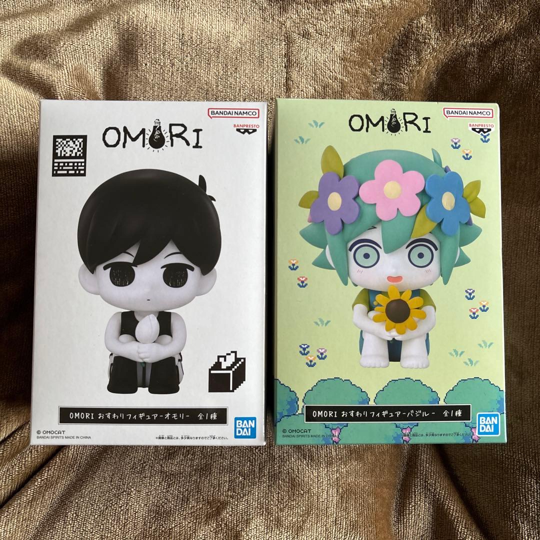 omori ぬいぐるみマスコット＆おすわりフィギュア【8体セット】