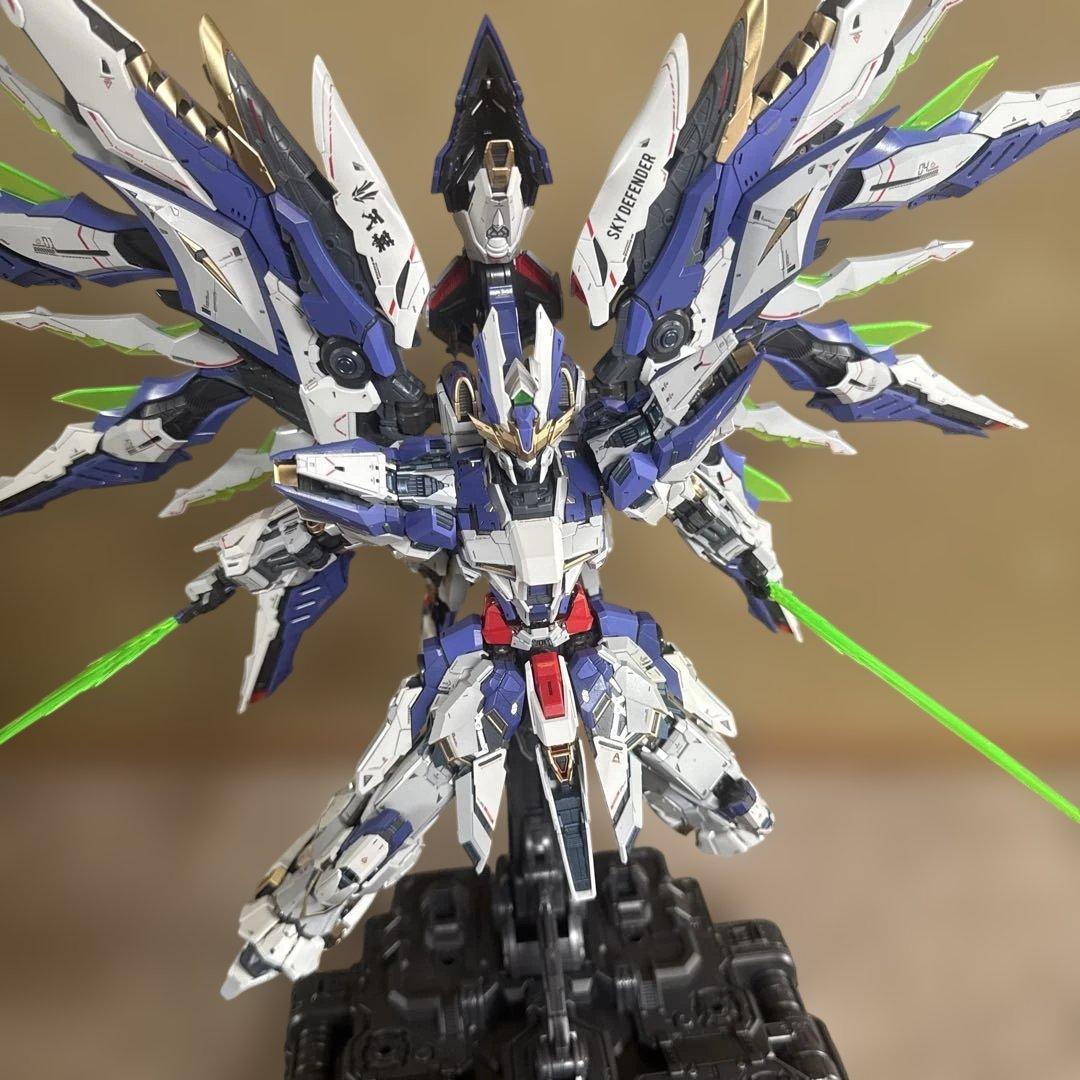 海外製プラモデル　スカイディフェンダー　天幕 完成品