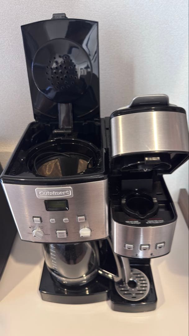 Coffeemaker ブラック・シルバー 約12カップ
