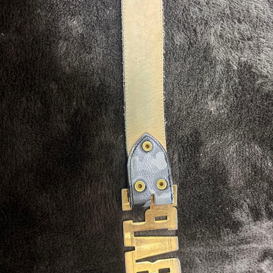 BAPE カモフラージュ メタルバックルベルト M