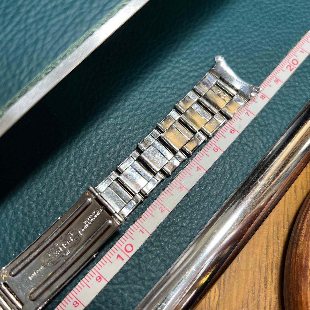 ロレックス希少20ミリ用Ref.7206-FF.82 13駒リベットブレス中古品