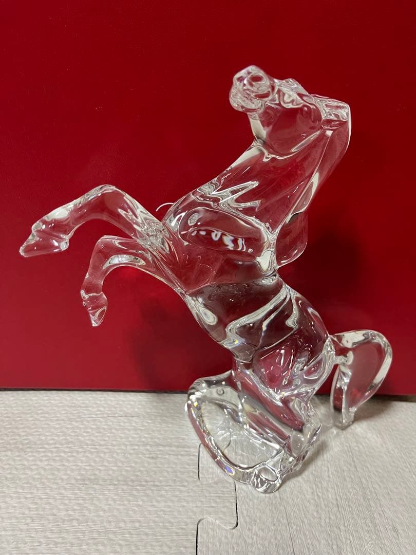 Baccarat バカラ 馬 ホース 干支 大型 - メルカリ