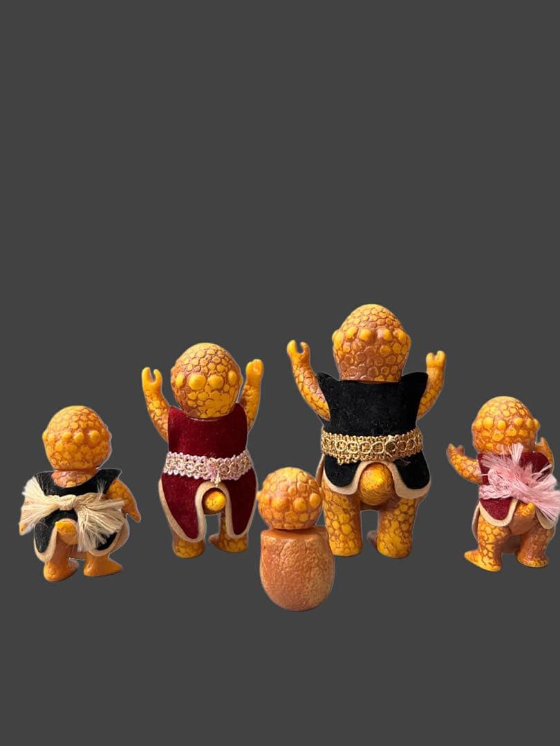 当時物/昭和レトロ☆ココロの恐竜家族シリーズ ソフビ人形 - メルカリ