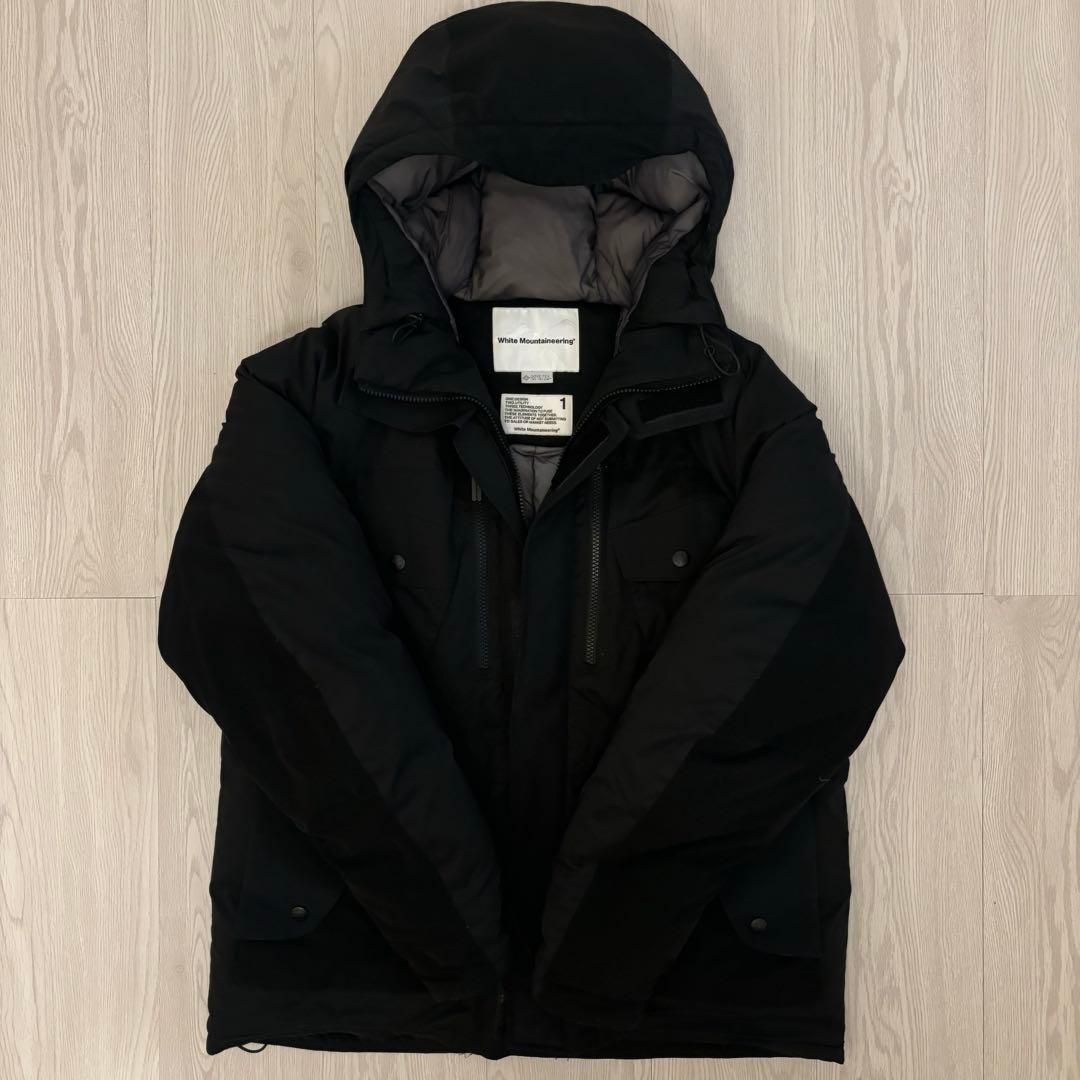 21AW ホワイトマウンテニアリング GORETEXダウンジャケット - メルカリ