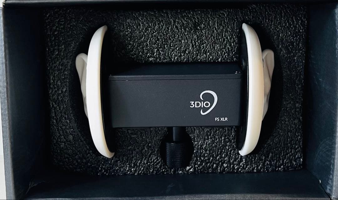 3Dio FS XLR バイノーラルマイク 美品 付属品完備 ASMR 立体音響