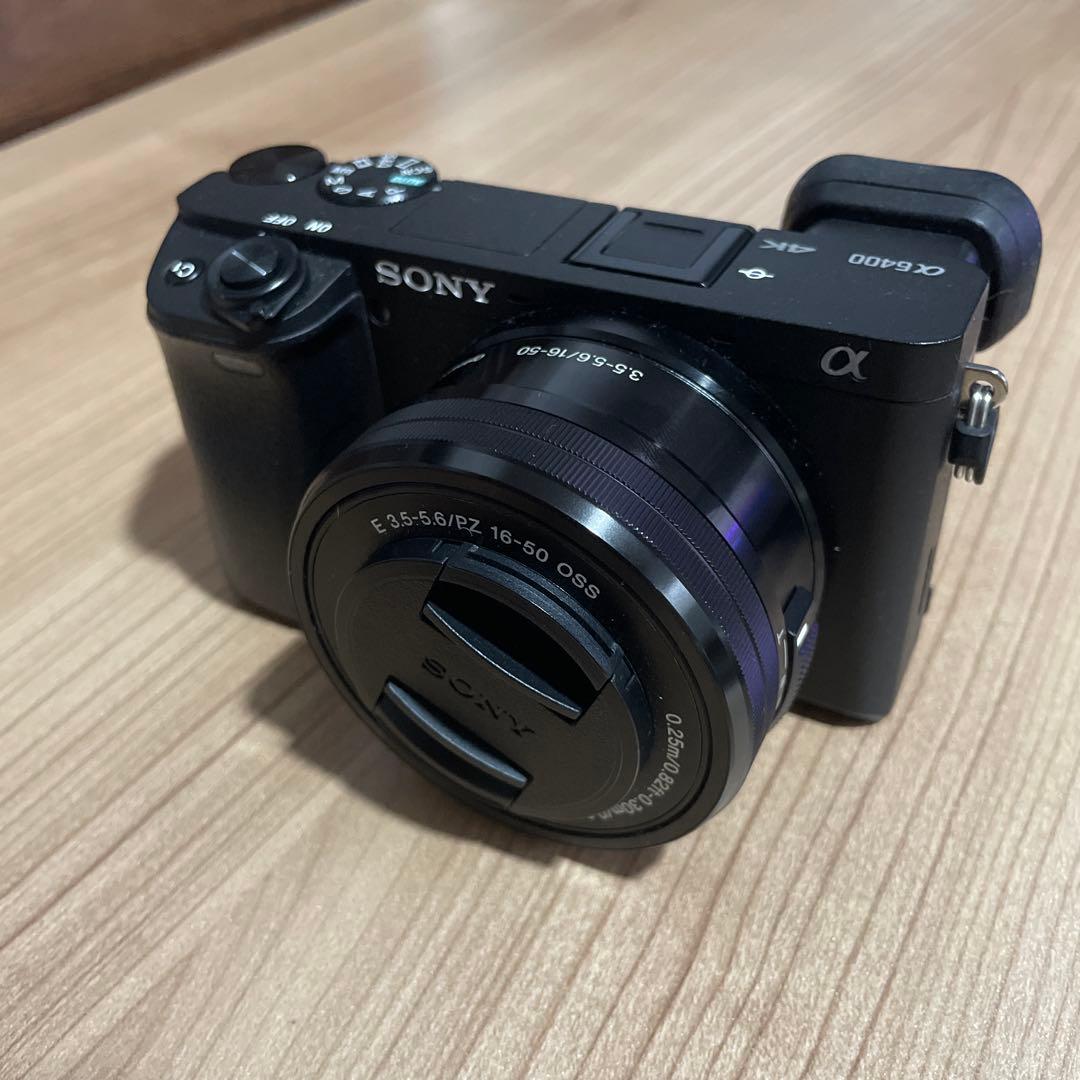 《美品》SONY α6400 ボディ本体+レンズキット ソニー ミラーレス一眼