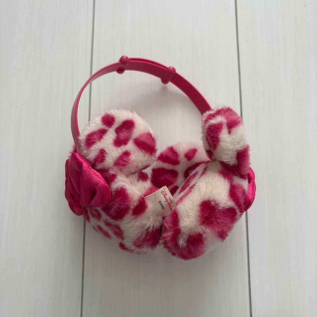 ディズニー 耳あて ミニー ヒョウ柄 - メルカリ