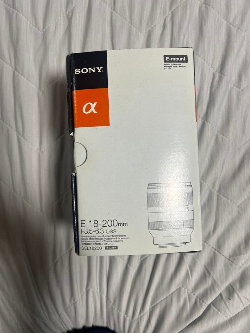 レンズ(ズーム) SONY E 18-200mm F3.5-6.3 OSS