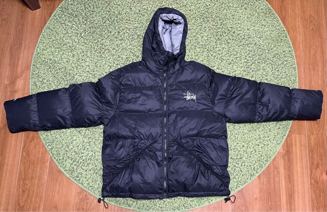 Stussy 800 フィル ダウンジャケット フード付き - メルカリ