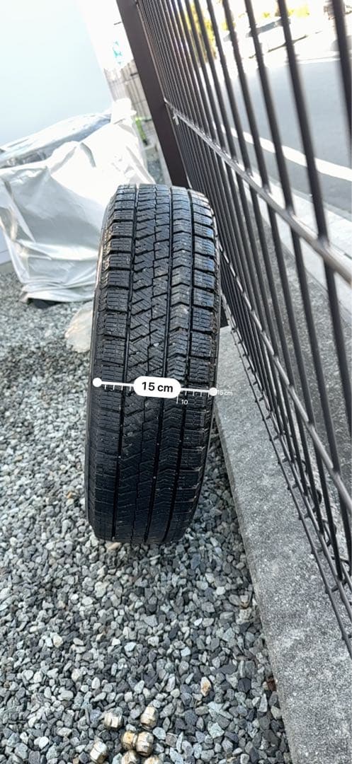 BLIZZAK VRX2 スタッドレスタイヤ 155/65/r14 2本組①