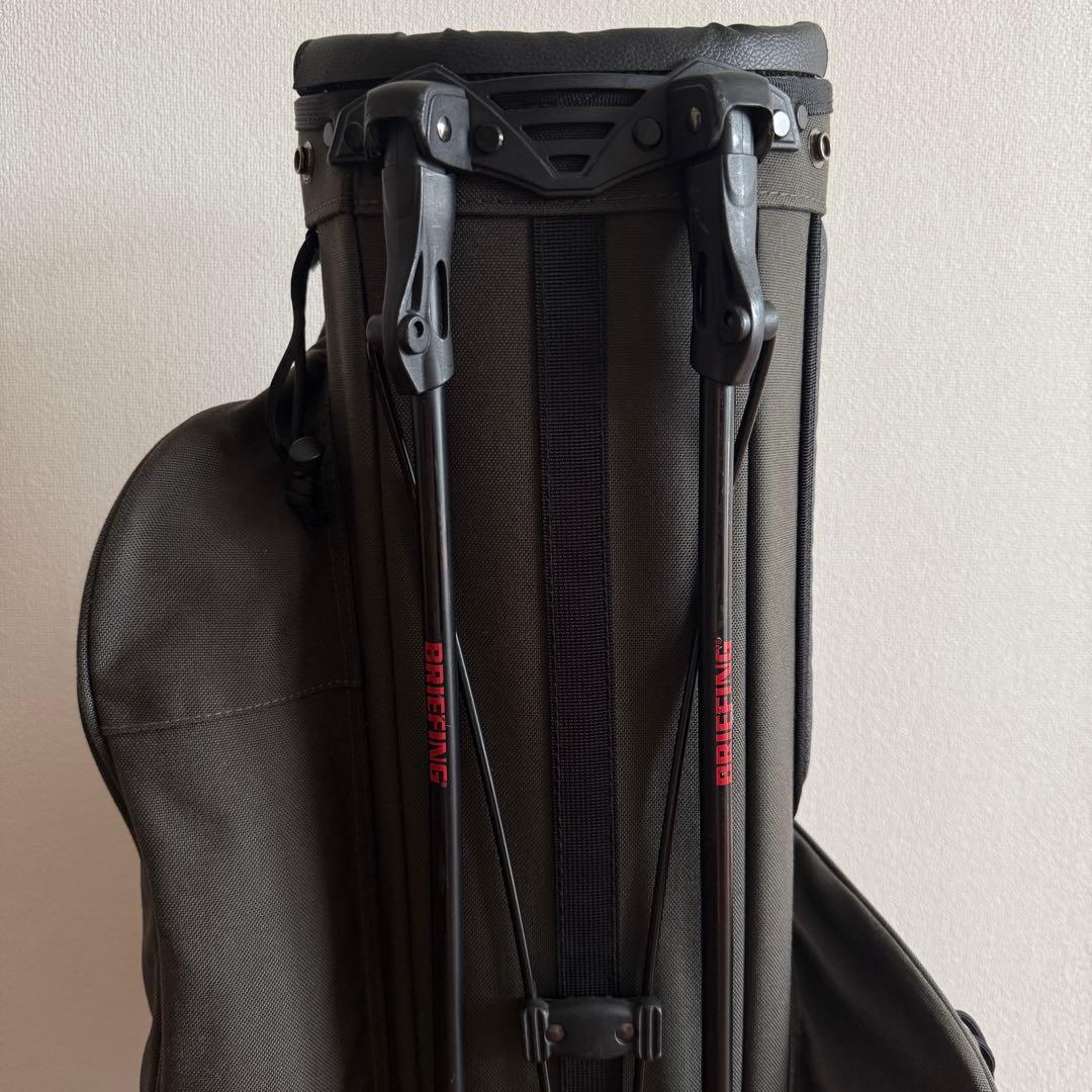 ブリーフィング キャディバッグ ショルダー式 スタンド式 軽量
