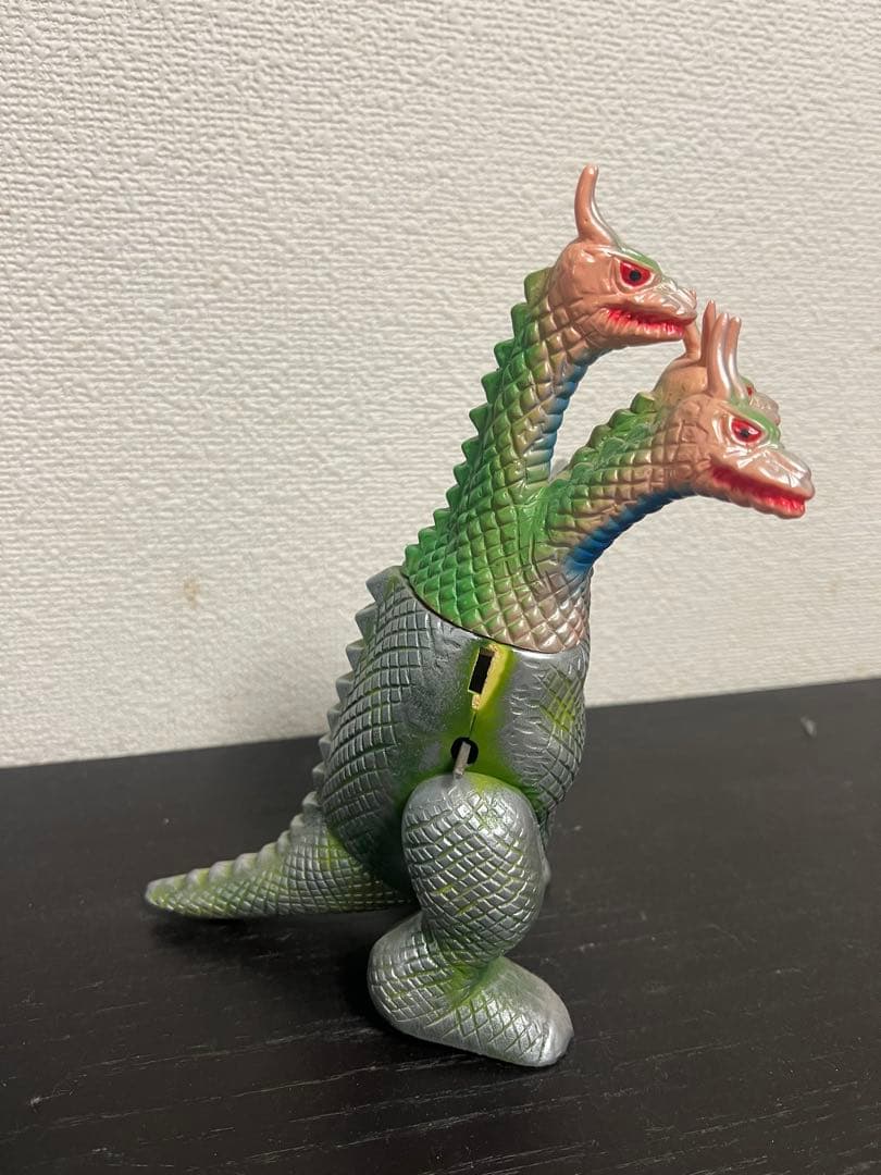 M1号の西村さんのキングギドラゼンマイプラモデル　ジャンク　ブルマァク