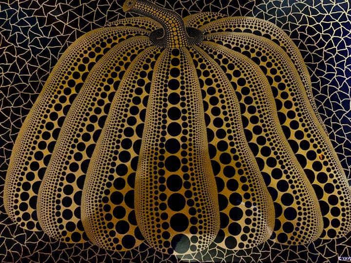 草間彌生さんの黄かぼちゃパズル