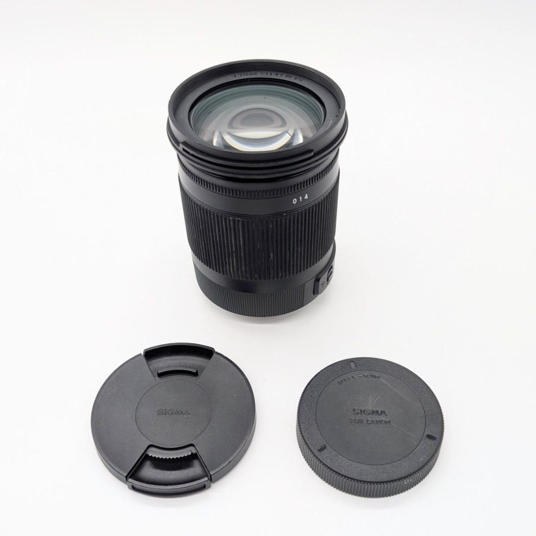 【美品】SIGMA 18-300mm F3.5-6.3 DC Canon用