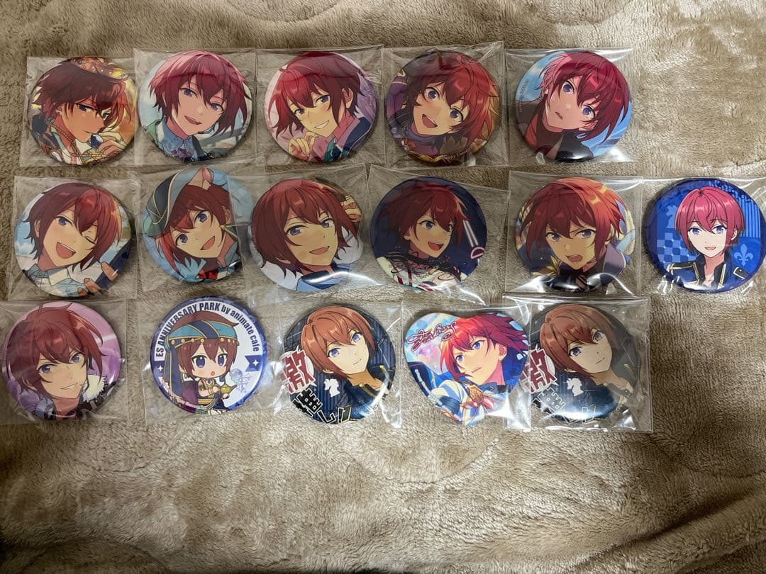 あんスタ 朱桜司 缶バッジ イベコレ フィーチャー2 テーマ③ - メルカリ