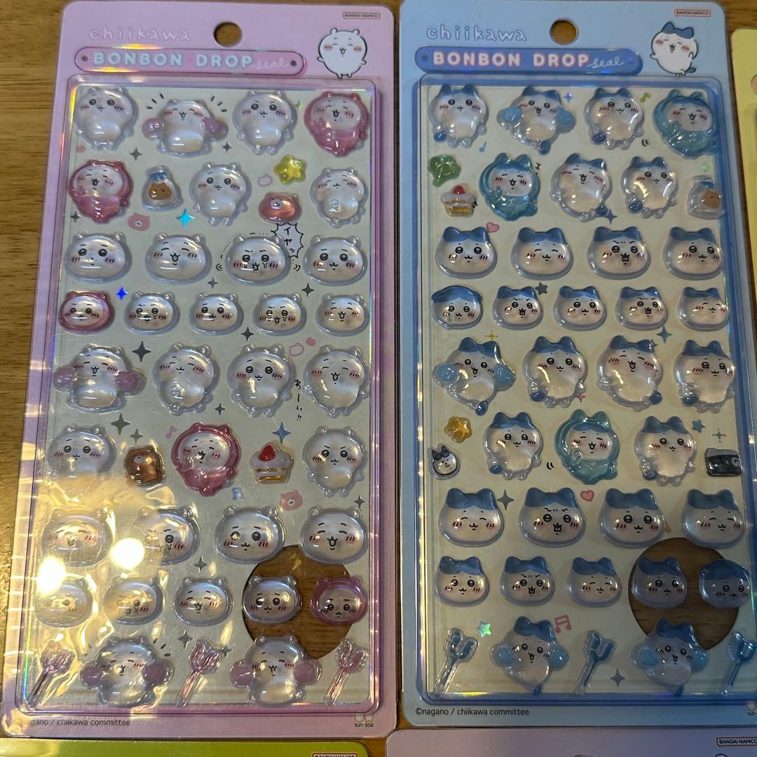 ちいかわ ボンボンドロップ シール 第1弾 第2弾 全8種セット 国内正規品
