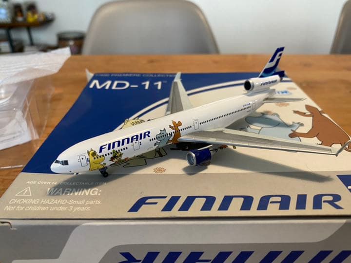Finnair アウトレット ムーミン塗装 MD-11 1⁄400 MOOMIN DM-11 1/400