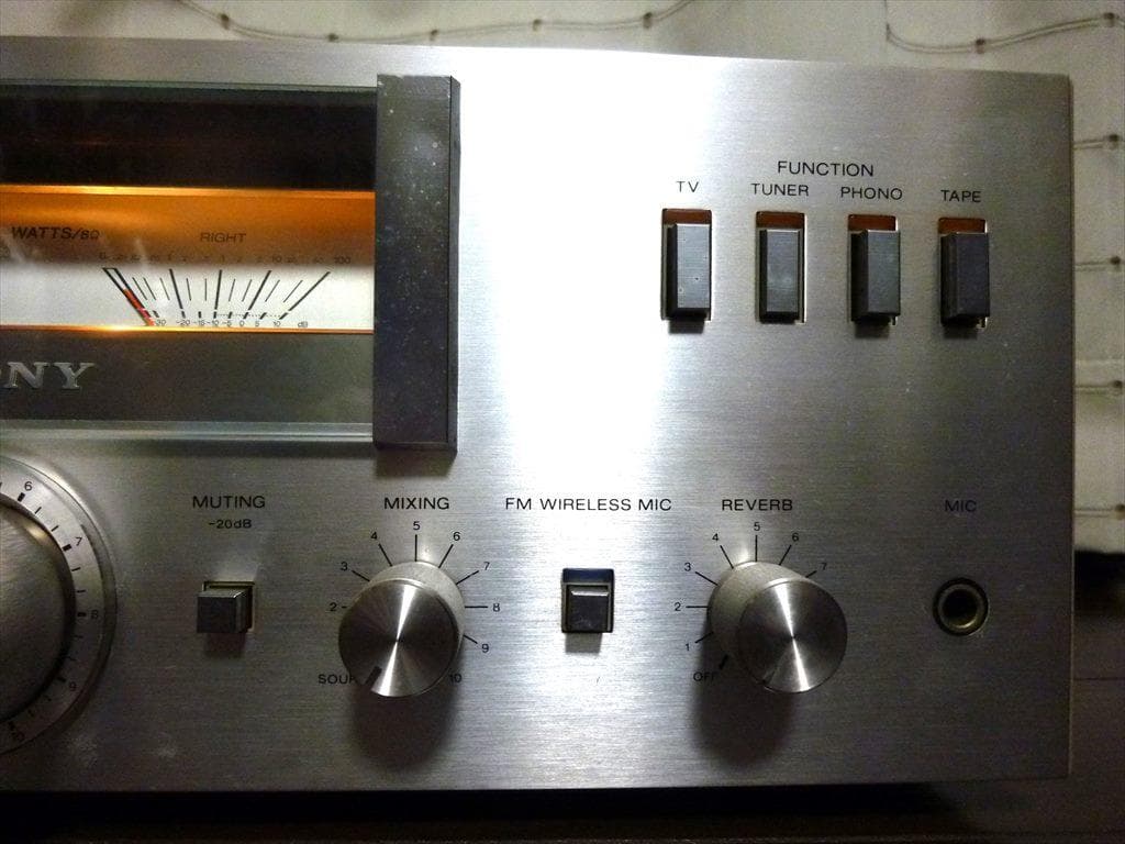 SONY ソニー プリメインアンプ TA-313 修理済 全機能動作 美品