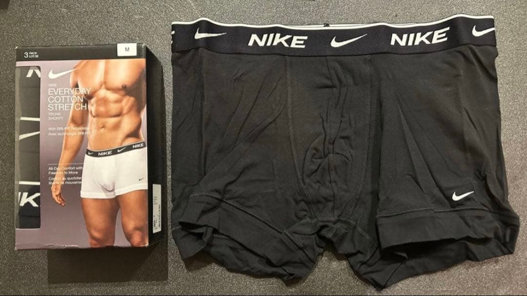 新品 正規品 NIKE ボクサーパンツ Mサイズ 3枚組 バラ売り可 - メルカリ