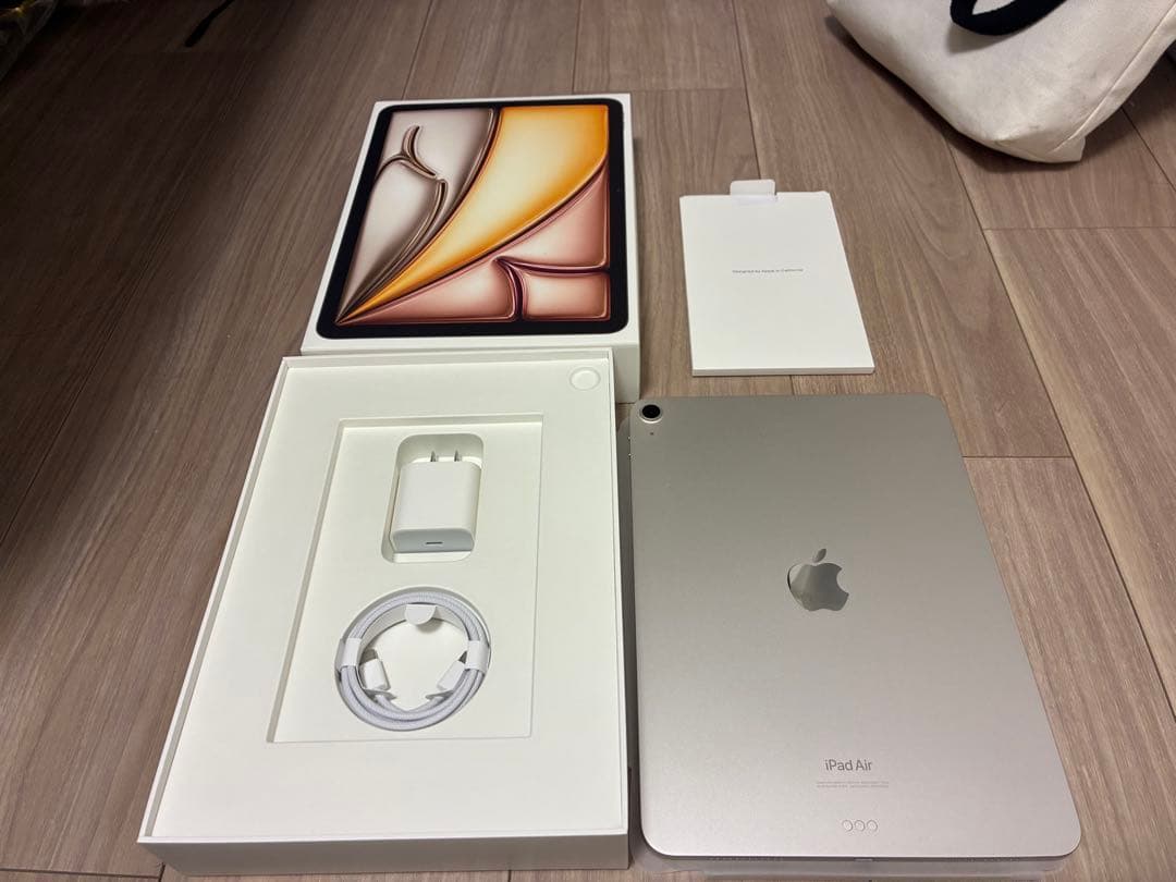 【極上美品】 iPad Air 第6世代 128GB Wi-Fi 11インチ iPad Air 11インチ 第6世代(2024)M2 Wi-Fi 128GB MUWC3J/A (スペース