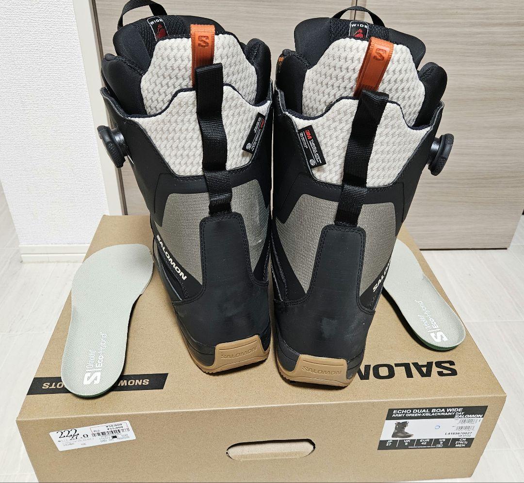 スノーボード SALOMON ECHO DUALBOA WIDE 27.0cm