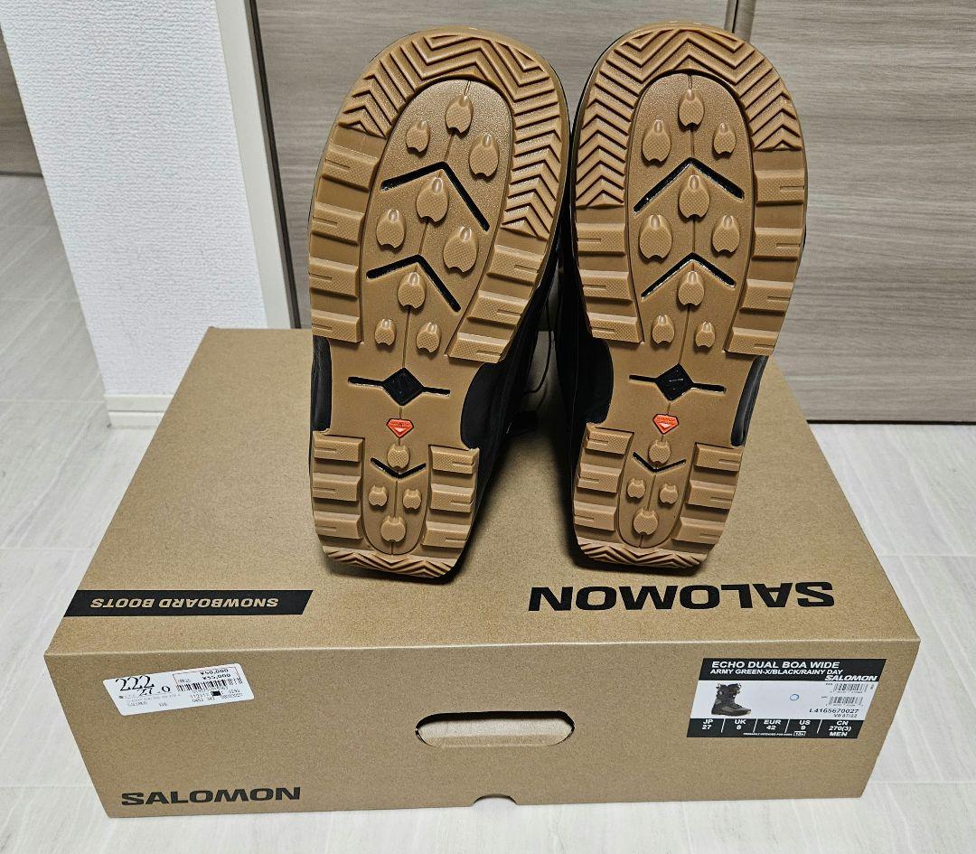 スノーボード SALOMON ECHO DUALBOA WIDE 27.0cm