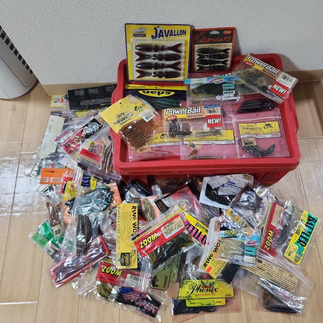 バス釣り引退 ワーム フック シンカー ジグヘッド まとめ売り☆ - メルカリ