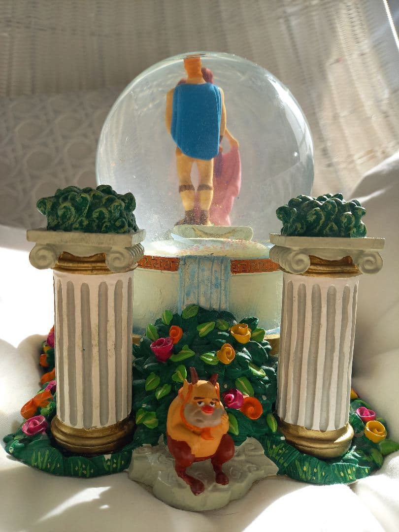 ヘラクレス メガラ メグ I won't say オルゴール スノーグローブ