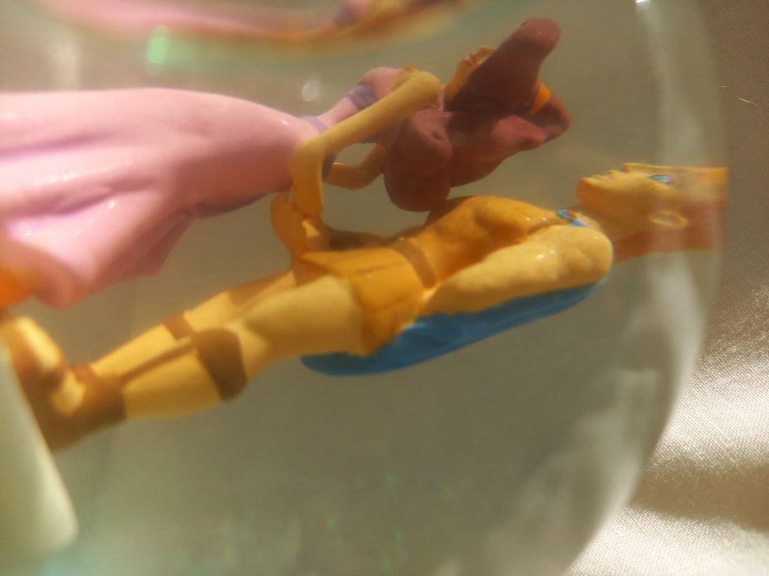 ヘラクレス メガラ メグ I won't say オルゴール スノーグローブ