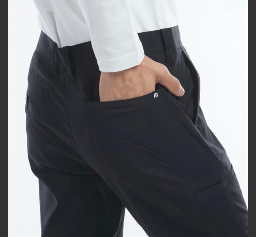 春物【トラヴィスマシュー】アンクルパンツ Mサイズ ブラック - メルカリ