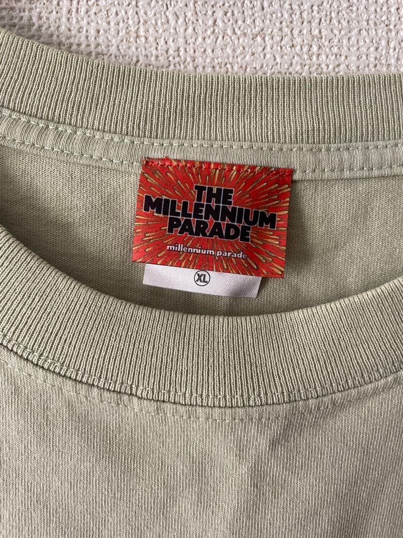 ミレパTシャツ XL ライトグリーン Millennium parade