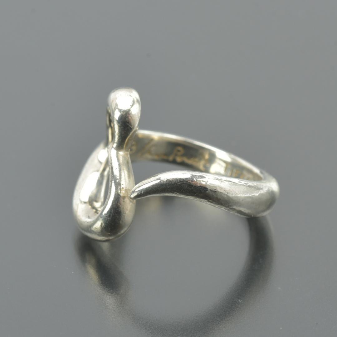 新品仕上げ◇ティファニー オープンハート リング 7号 SV925 シルバー