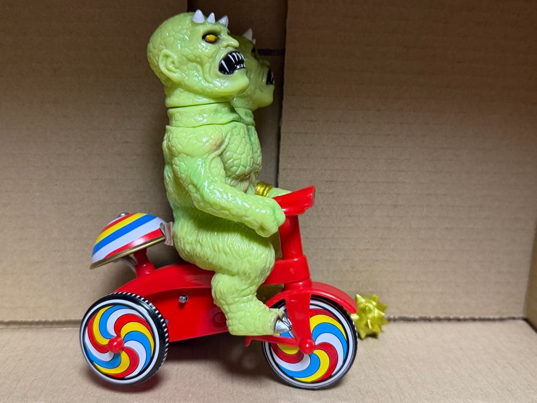 M1号 ISH ガリガンタス 三輪車 ソフビ ブルマァク bemon 双頭巨人