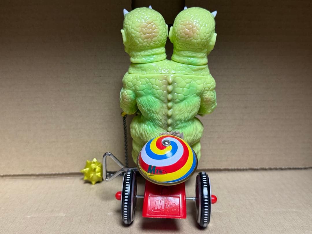 M1号 ISH ガリガンタス 三輪車 ソフビ ブルマァク bemon 双頭巨人