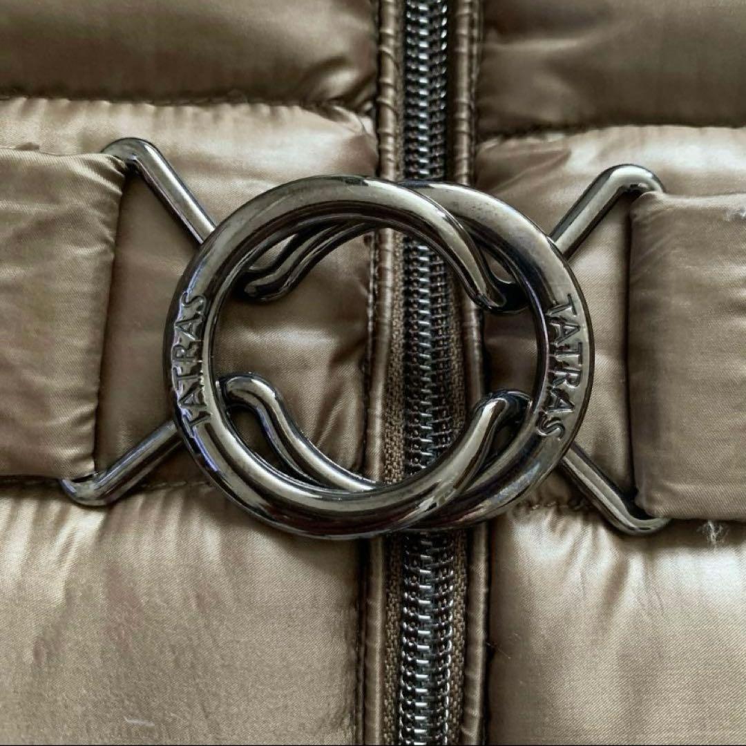 TATRAS タトラス ダウンジャケット S ブラウン ウエストベルト - メルカリ