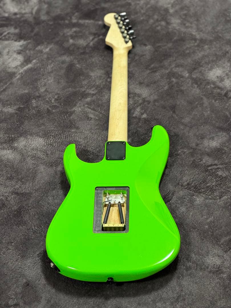 Charvel steve vai Green Meanie風MOD - メルカリ