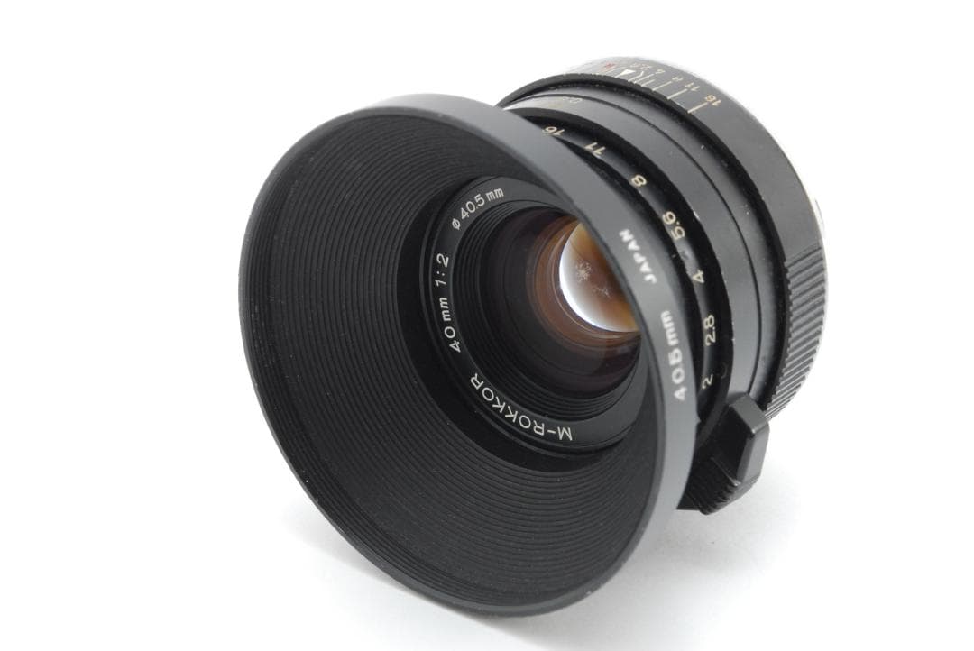 ミノルタ CLE フィルムカメラ M-Rokkor 40mm f2 C0026 - メルカリ