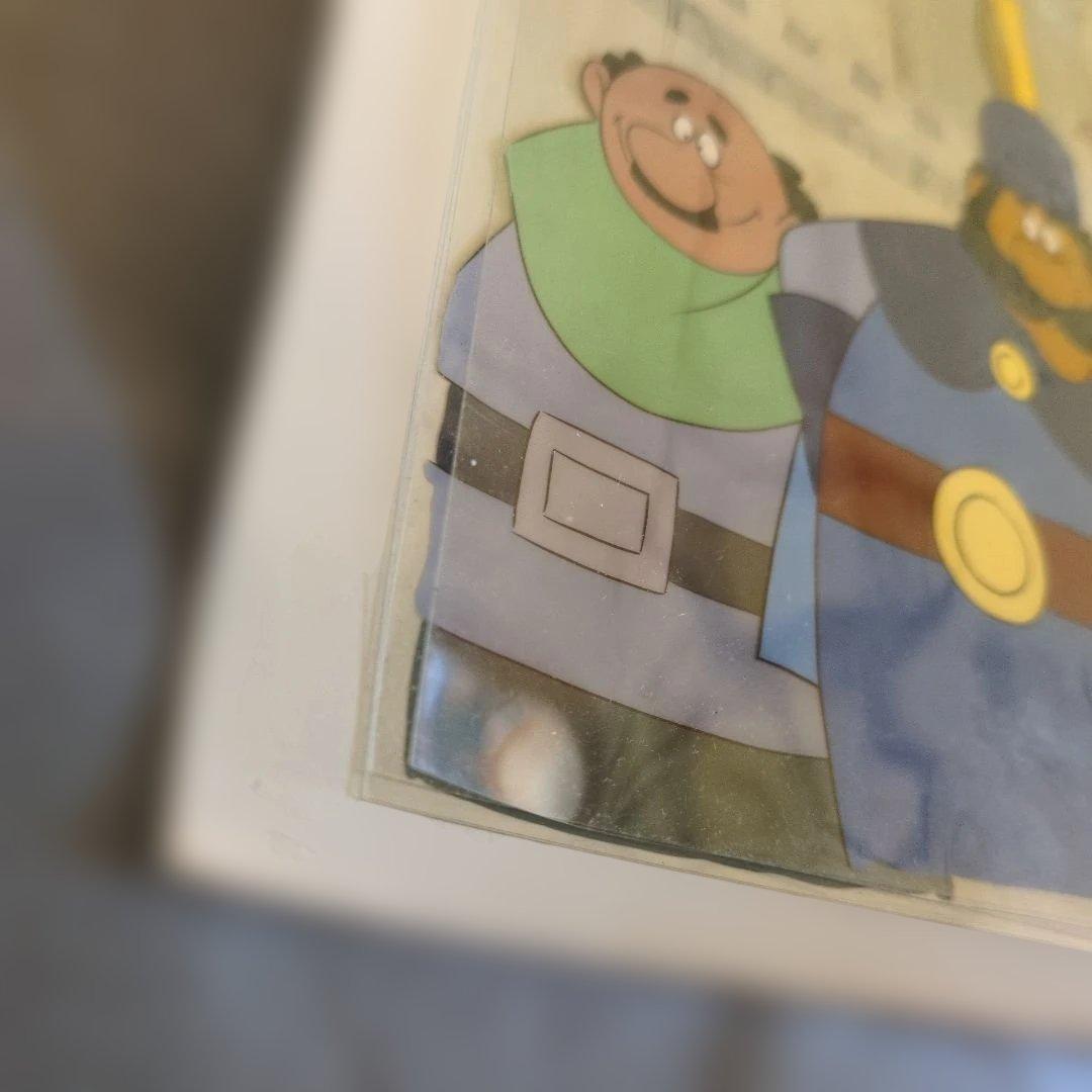 虫プロの遺産 なつかしの世界名作 アンデルセン物語 『裸の王様』セル画