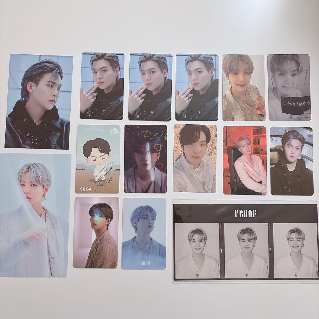 公式 BTS ユンギ トレカ まとめ売り ⑦ BTS バンタン ユンギ SUGA トレカまとめ売り - メルカリ