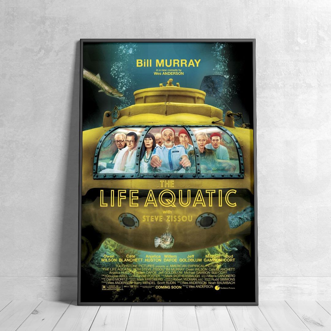 映画館用両面ポスター】ライフ・アクアティック ウェス・アンダーソン監督