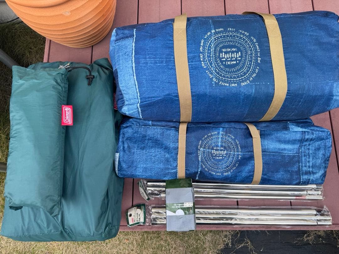 希少・限定品】コールマン インディゴレーベル テント・タープ 豪華6点