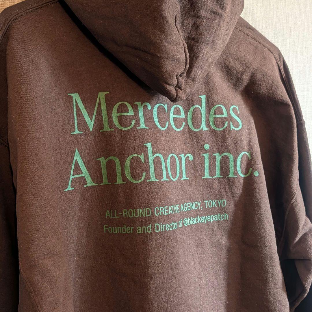 $$$様　Mercedes anchor inc. パーカー
