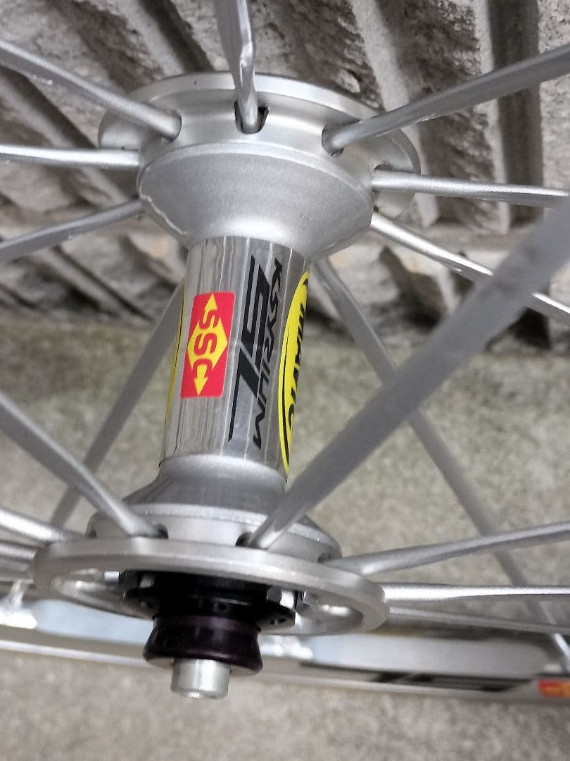 Mavic Ksyrium SL チューブラー用ホイールセット タイヤ付き Mavic