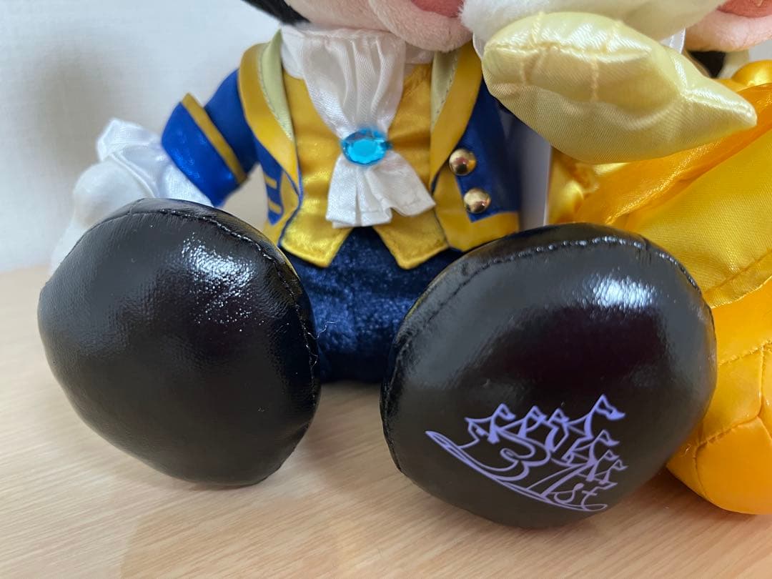 【新品未使用】美女と野獣　ミッキー＆ミニー ペアぬいぐるみ　ランド31周年