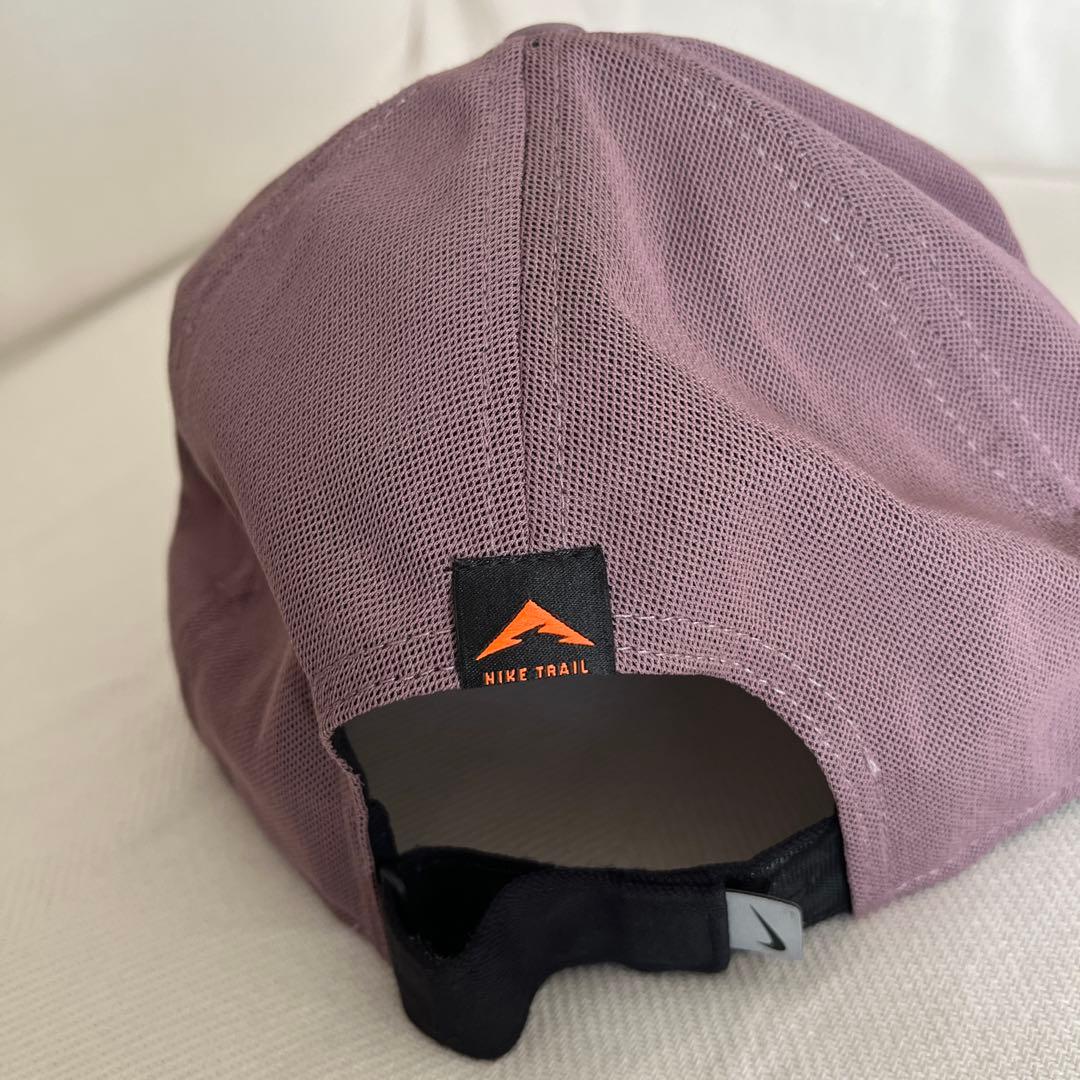 Nike Trail パープルキャップ - メルカリ