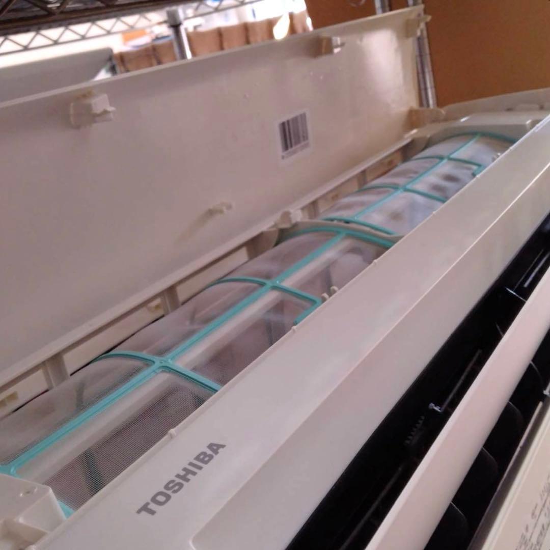 北九州市限定　東芝　エアコン　2021年製　2.2kw　RAS-H221M