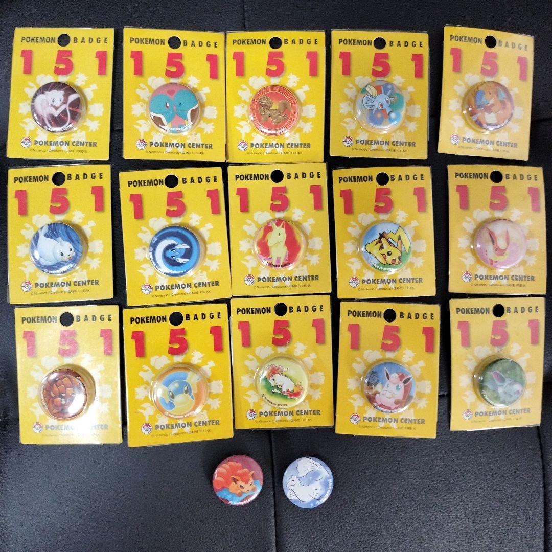 ポケモン 151匹 ピンバッジセット 17個 - メルカリ