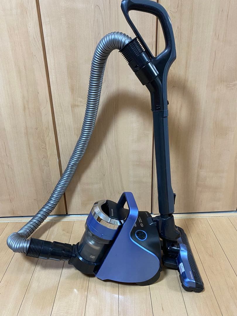 東芝 トルネオV VC-JS4000 動作良好 強力吸引 サイクロン掃除機 東芝 掃除機 【新品同様】サイクロン式クリーナートルネオVコンパクト