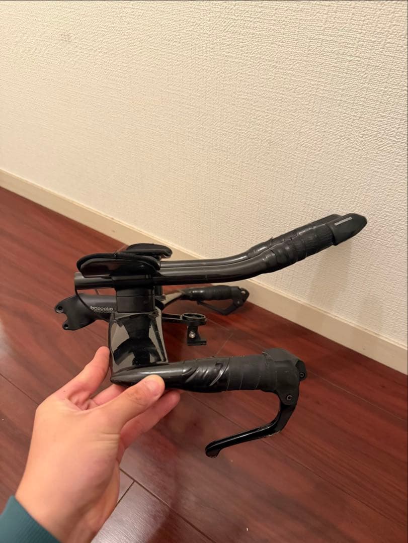 カーボンファイバー TTハンドル Amazon.co.jp: tt ハンドルバークランプ ハンドルバー TT 40/42/44CM